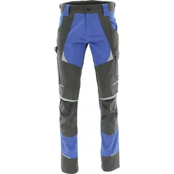 Pánské kalhoty Pracovní kalhoty do pasu bavlněné elastické slim Cottonflex Stretch 56 XL