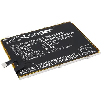 Baterie pro mobilní telefon Baterie Cameron Sino CS-BKY350SL, Li-Polymer, 2200