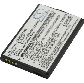 Baterie pro mobilní telefon Baterie Cameron Sino CS-AU8975SL, Li-Ion, 800