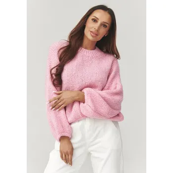 Dámská móda Svetr model 223235 Makadamia universal