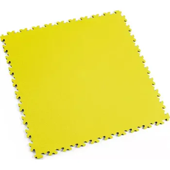 vinylová podlaha Žlutá PVC vinylová zátěžová dlažba Fortelock Industry Ultra - 51 x 51 x 1 cm