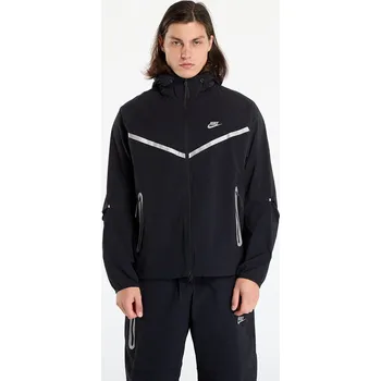Pánská softshellová bunda Bunda Nike Tech Men's Full-Zip Woven Windrunner Jacket Black XL