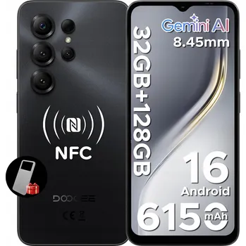 Mobilní telefon Smartphone DOOGEE NOTE56X PRO 4 GB / 128 GB 4G (LTE) černý