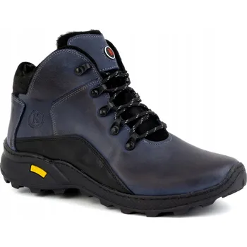 Pánská zimní obuv Pánské kotníkové boty boty Komodo Pánské boty kožené zimní kotníkové boty velikost 44