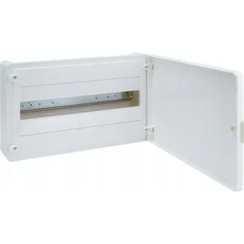 Rozvaděč HAGER ROZVADĚČ NÁSTĚNNÝ MODULÁRNÍ GOLF 1x18 IP40 PLNÉ DVEŘE BÍLÝ