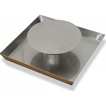 Příslušenství pro gril AMETALTOP 20236 rozptylovač kouře nerezový  550 x 550 mm