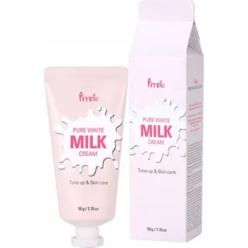 Pleťový krém Rozjasňující pleťový krém Prreti Pure White Milk pro den i noc 50 ml