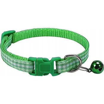Obojek pro psa Surtep Animals Objek pro kotě/kočku Kostky 1x19-32cm Světle Zelená