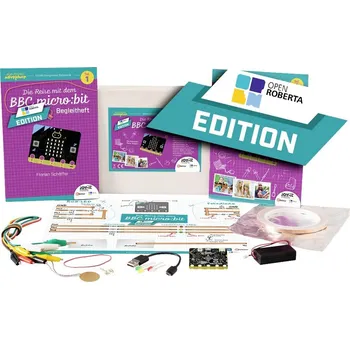 Počítač Joy-it EA-MicroBit-V2-OR Electronic Adventure Die Reise mit dem micro:bit V2 (Open Roberta) BBC micro:bit, řemesla, elek