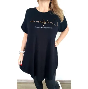 Dámská tunika Made in Italy Dámská tunika CALIFORNIA UNI, barva černá