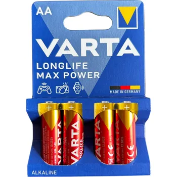 Článková baterie Baterie AA Longlife MAX Power