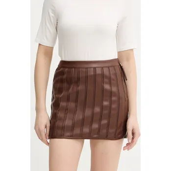 Dámská sukně Sukně Silvian Heach MANNY GPP26532MG hnědá 88X, vel. 36