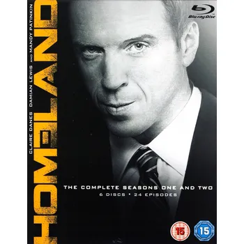 Blu-ray film Homeland Seasons 1-2 Blu-ray disk