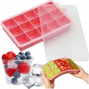 Tvořítko na led Forma na led ICELY Classic – kostky, Tvořítko na led BigCubes