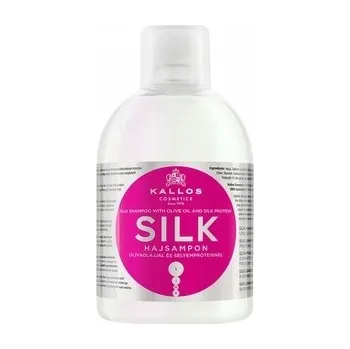 Šampon Kallos Silk Šampon na vlasy s hedvábnými proteiny 1000 ml