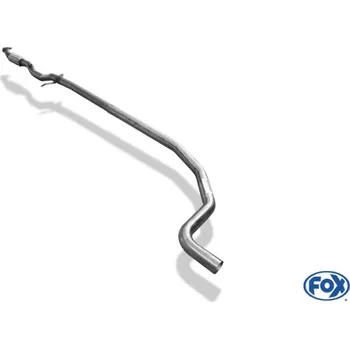 Tlumič výfuku Fox Sportauspuff přední díl bez tlumiče pro Opel Corsa D s motorem 1.2, 1.4