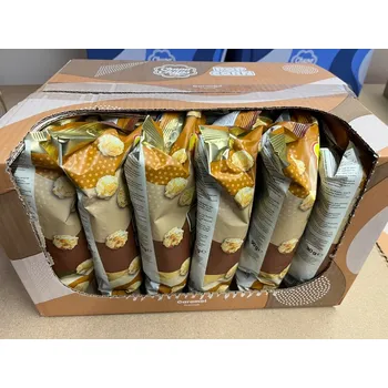 Bonbon Chupa Chups Popcorn Caramel 12x90g -Expirace 20/10/2025