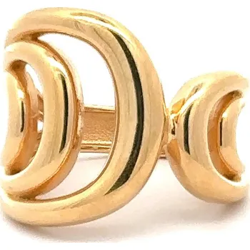 Prsten Zlatý prsten – otevřený organický design