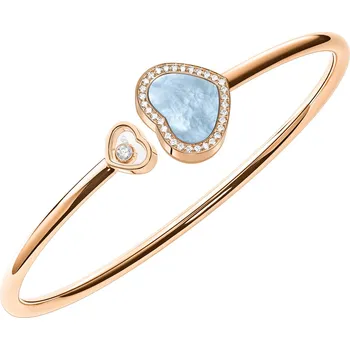 Náramek Zlatý náramek Chopard Happy Hearts 85A074-5343