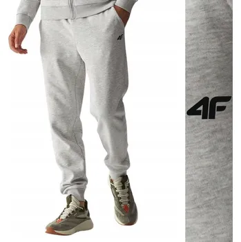 4F pánské tepláky šedé velikost M