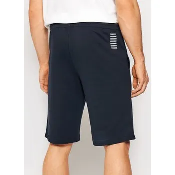Pánské kraťasy EA7 Emporio Armani Sportovní kraťasy 8NPS02 PJ05Z 0578 Tmavomodrá Regular Fit XL