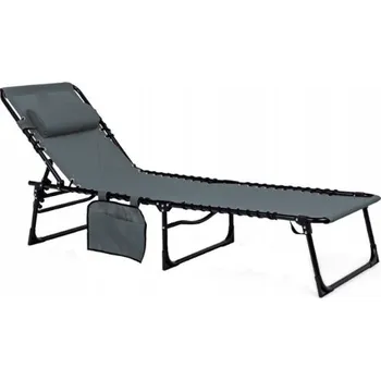 Zahradní lehátko Skládací zahradní lehátko s nastavitelným opěradlem