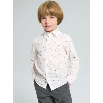 Sinsay - Bavlněná košile - bílá - YL936-00X - YL936-00X-98