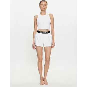 Calvin Klein Swimwear Top KW0KW02481 Bílá Slim Fit S