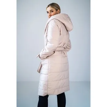 Oblečení a móda FIGL Kabát M929 Béžová Regular Fit L_XL