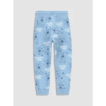 Dámské kalhoty Coccodrillo Teplákové kalhoty WC3122101LIB Světle modrá Slim Fit 86