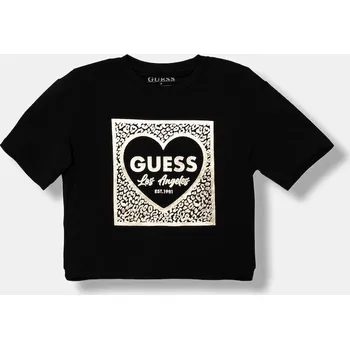 Oblečení a móda Dětské tričko Guess J5BI00.J1314.9BYA černá 99X, vel. 167
