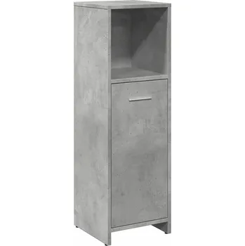 Koupelnový nábytek Koupelnová skříňka šedá betonu 30 x 30 x 95 cm s úchytkou