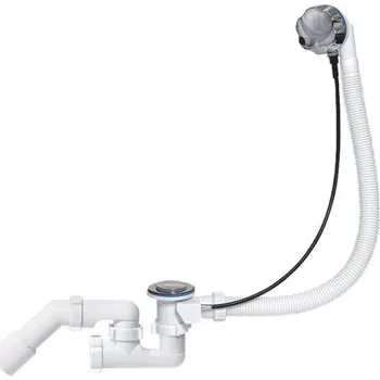 Sifon Vanový sifon s automatickou zátkou, chrom (1653) Tycner