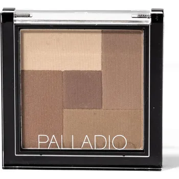 Přípravek na tvář Palladio Beauty Group Mozaiková tvářenka 2v1 SUN KISSED 8g - pudr s tvářenkou a bronzerem dodává pleti nezbytný lesk