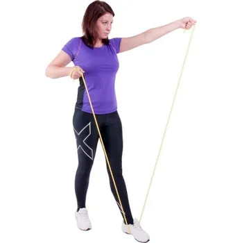 Livepro Odporová posilovací guma - LATEX FREE - 1 m Zelená - 1m