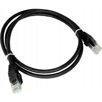Síťový kabel Patchcord U/UTP kat. 6A LSOH 2.0m černý ALANTEC