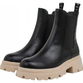 Dámské kozačky PEPE JEANS LOL CHELSEA DÁMSKÉ BOTY ČERNÉ NAD KOTNÍK