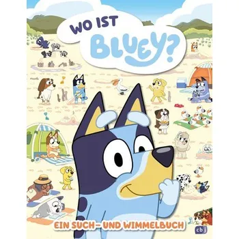 První čtění Bluey - Wo ist Bluey?