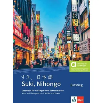 Německý jazyk Suki, Nihongo A1 Einstieg - Hybride Ausgabe allango. Kurs- und Übungsbuch