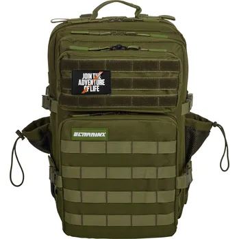 Sportovní taška ELITEX TRAINING Batoh Elitex Training 45L Green V1 do kabiny, voděodolný 45 LITRŮ ZELENÁ