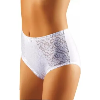 Kalhotky Dámské vyšší kalhotky Norma EMILI bílá XL