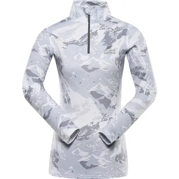 Dámské tričko Dámské funkční triko ALPINE PRO Stansa bílé Velikost: XS