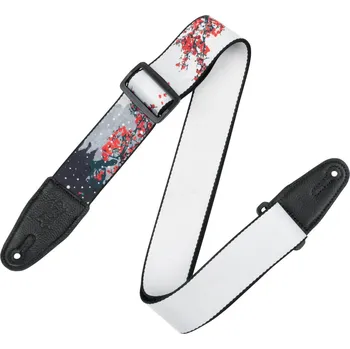 Hudební nástroj Levy's Nature Cherry Blossoms Kytarový pás