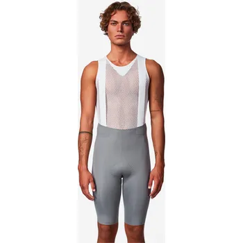 Cyklistické kalhoty VAN RYSEL Pánské kraťasy na silniční cyklistiku RCR-R 5 2XL ŠEDÁ