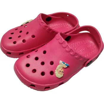 Dívčí pantofle Kenbo 1301M Dívčí gumové nazouváky růžové