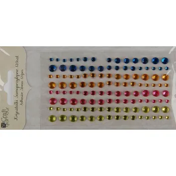 Samolepící dekorace DP CRAFT Kamínky samolepicí Tropical island