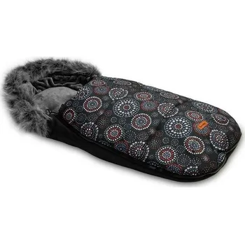 Fusak SENSILLO DĚTSKÝ FUSAK OLAF BLACK ROSETTES 100x45CM