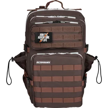 Sportovní taška ELITEX TRAINING Vodoodpudivý kabinový batoh Elitex V1 Coffee 45L 45 LITRŮ KAŠTANOVÁ