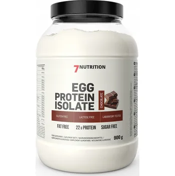 Protein Protein 7Nutrition proteinový izolát vaječného bílku čokoládový 900 g