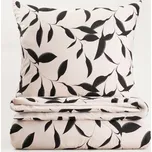 Pościel | LYDIA | satynowa z dekoracyjnym wzorem | 160x200 + 2*70x80 cm | 755545